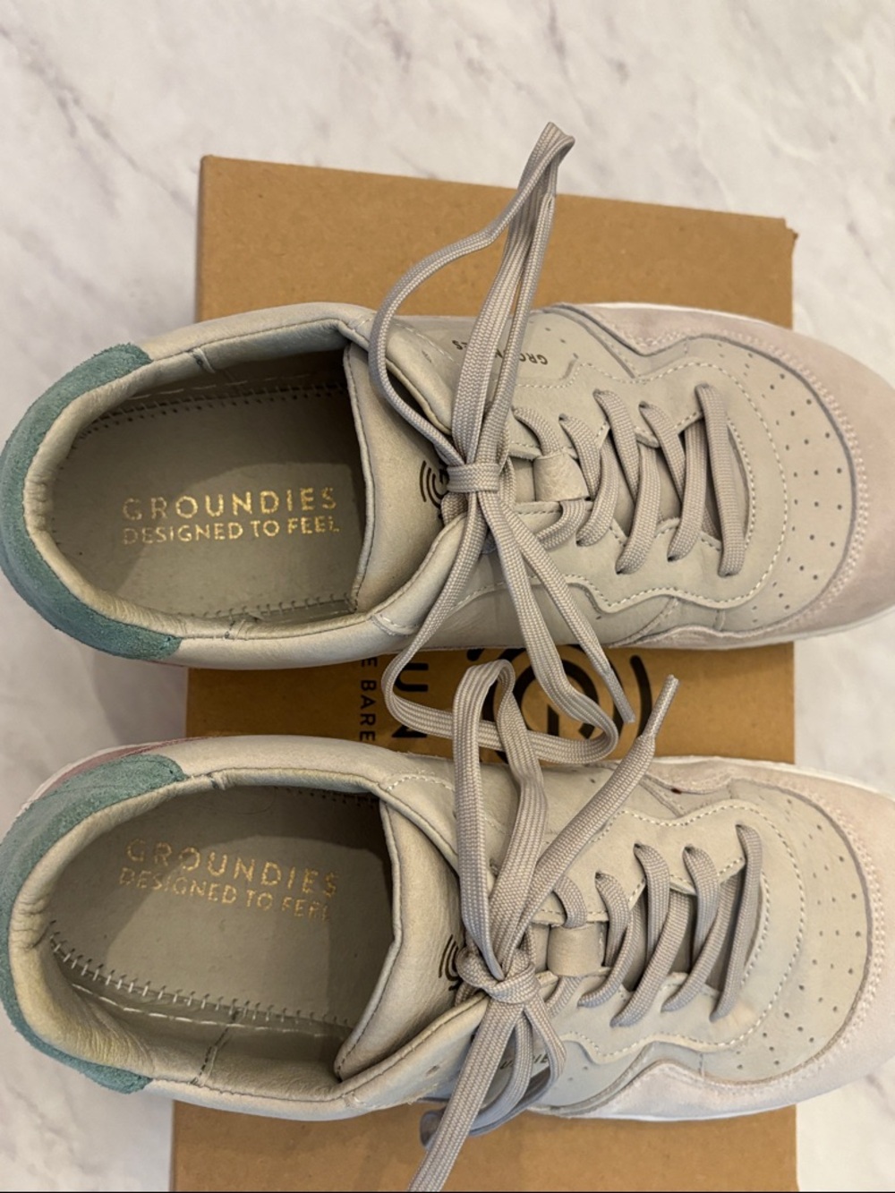 Groundies Nova GS1 Sneakers US 7.5 Beige Barefoot Minimalist DONATING 4/30! - Picture 13 of 16